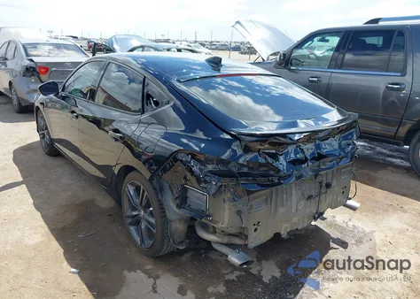 2023 Acura Integra A-Spec из США, поврежденный, VIN 19UDE4H38PA020074